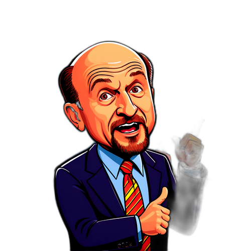 Jim Cramer Caricature