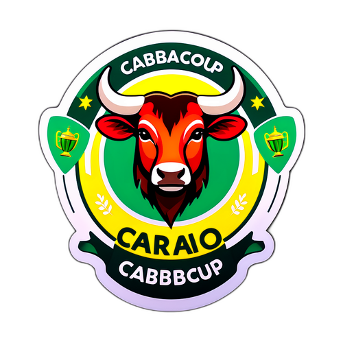 Renkli Carabao Kupası Sticker'ı