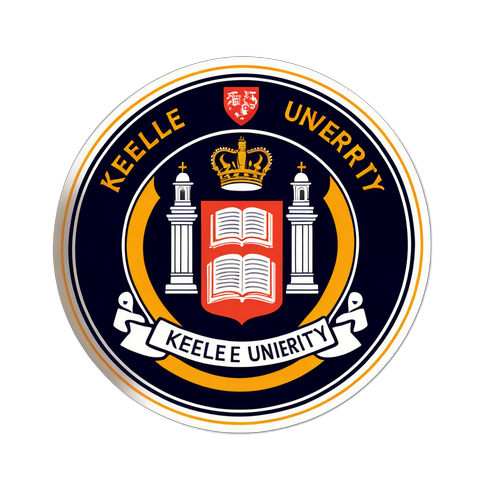 Σχεδίαση Αυτοκόλλητου με το Λογότυπο του Keele University