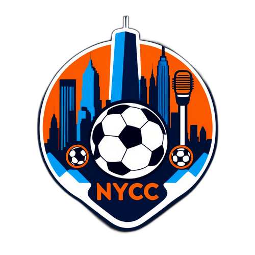 NYC vs. Chicago Rivalry Sticker