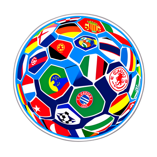 Champions League Passion Klistermærke