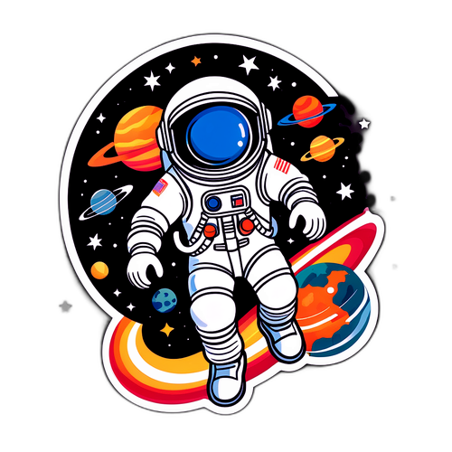 Αυτοκόλλητο με Θέμα NASA