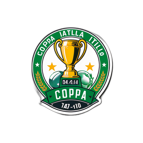 Stiker Memorable Coppa Italia Vintage