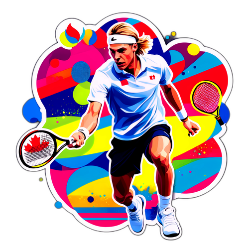 Denis Shapovalov i bevægelse