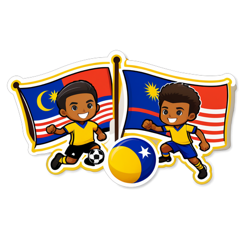 Sticker ya Tim ya Taifa ya Malaysia dhidi ya Cape Verde