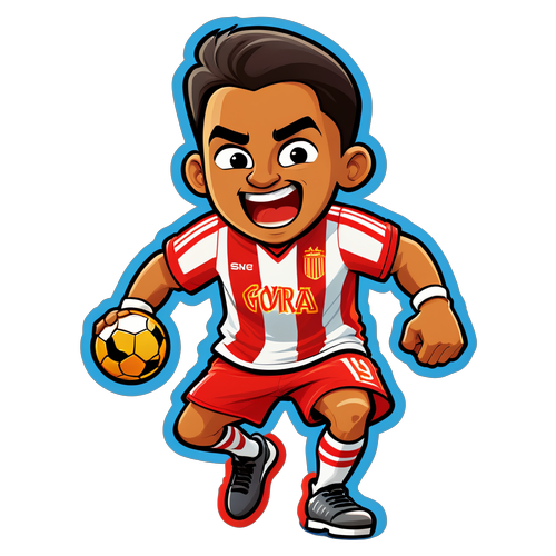 Mchezaji wa Girona akichezea mpira