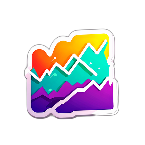 证券市场波动贴纸