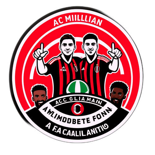 Suporteri AC Milan înainte de meci