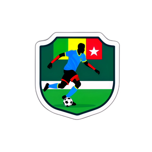 Scène de Match de Football Camerounais
