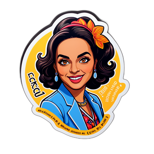 Sticker Divertido de Mariana Nannis