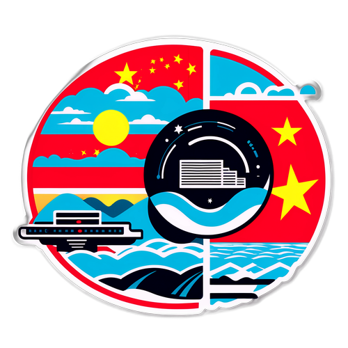 中国科技创新贴纸