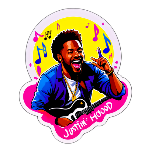 Energetikus Justin Hood matricák