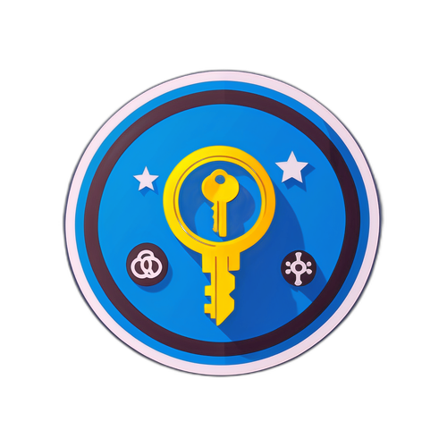 Elegant klistermärke av Alvar Myhlbacks nyckelprestationer