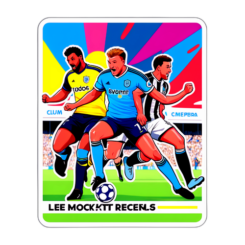 Izgalmas jelenet a Newcastle-Leeds mérkőzésről