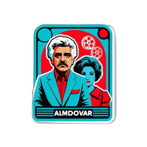 Adesivo Vintage Cinema Almodóvar