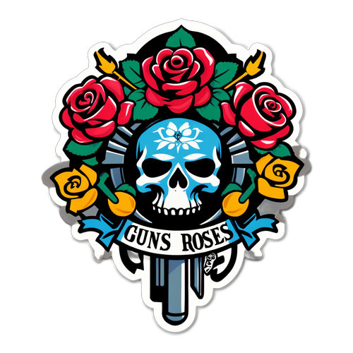 Guns N' Roses - Rocking Logo Tarra