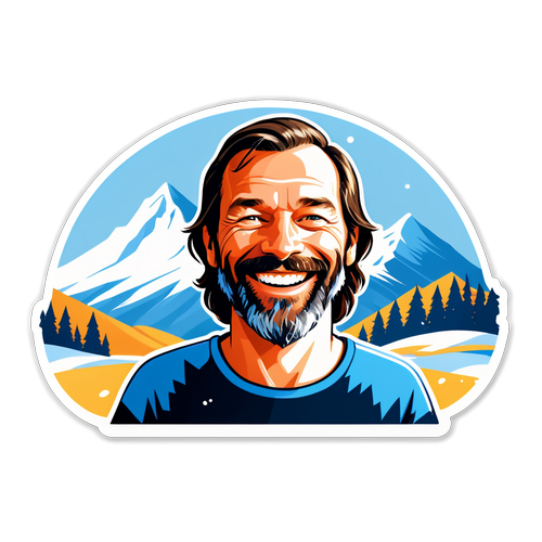 Úsměv přírody: Wim Hof v horách