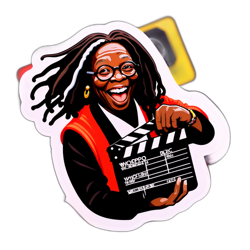 Wer hat den Oscar gewonnen? Whoopi Goldberg Sticker