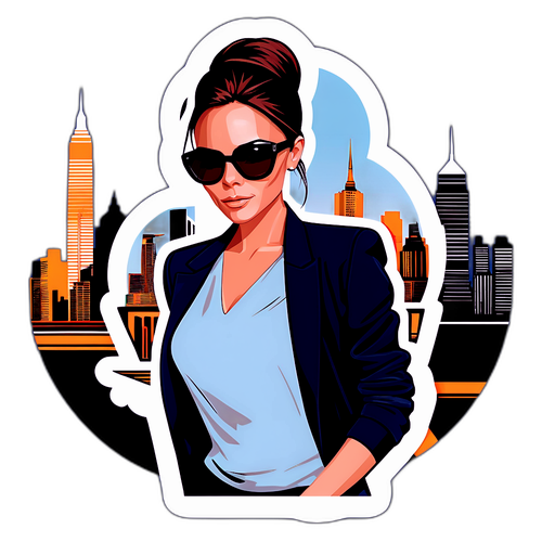 Mode sticker med Victoria Beckham