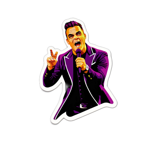 Robbie Williams Opvoering Werchter