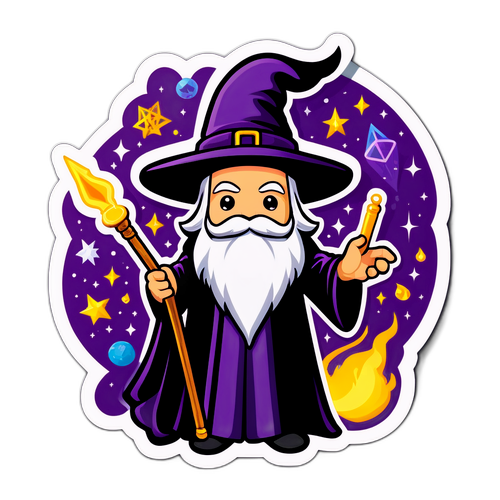 巫師魔法主題貼紙