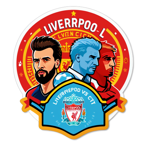 Sticker ya Motisha ya Liverpool vs Man City