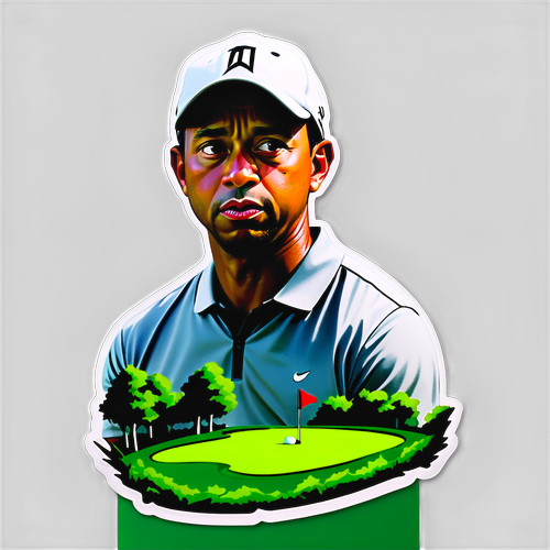 Den Suveräna Tiger Woods: En Golflegend i Sitt Element!