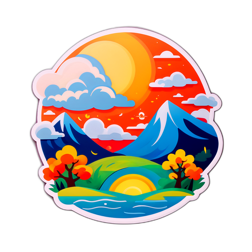 朝の香りのある温かな風景