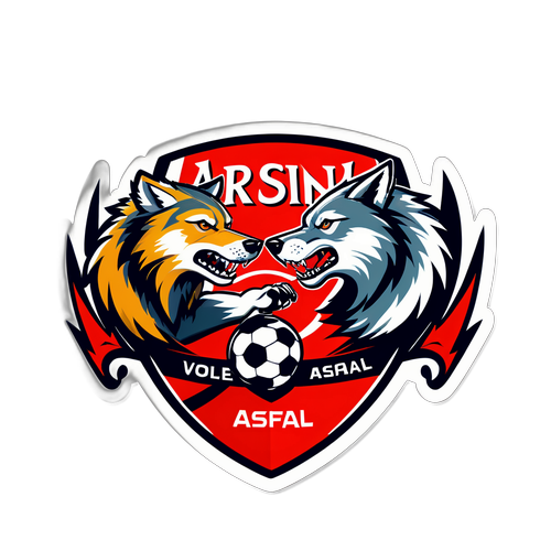 激烈對峙：狼隊與阿仙奴的足球場景