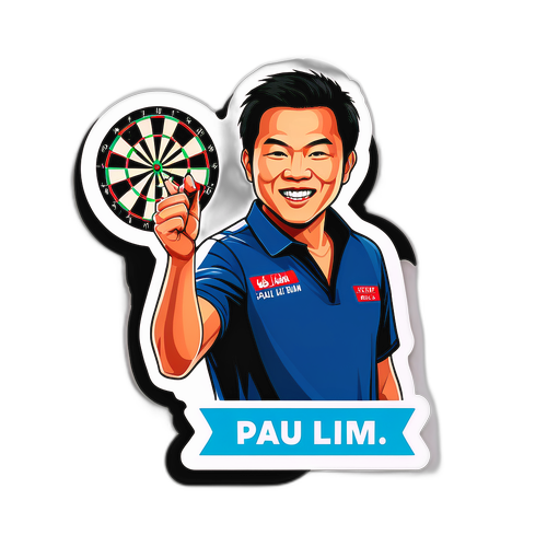 Paul Lim Dart Sticker