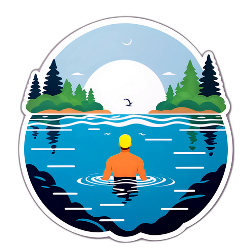 Ro i designet av Narve Gilje Nordås i en fredelig setting