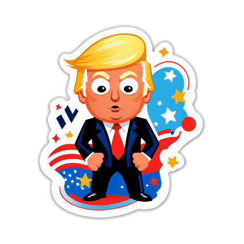 Stiker Trump yang Menggemaskan: Nostalgia dan Humor dari Pentadbiran yang Menggoncang!