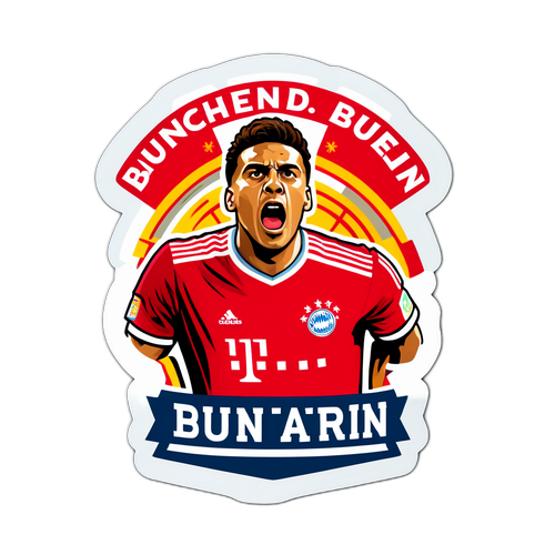 Stiker Penuh Emosi FC Bayern München