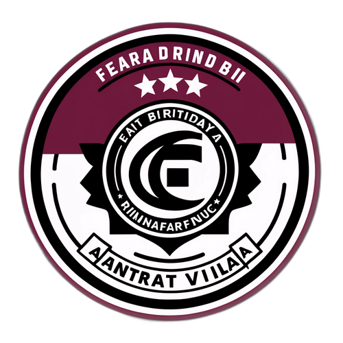 Sticker Tema Hari Lahir untuk Peminat Pertandingan Eintracht Frankfurt vs Aston Villa