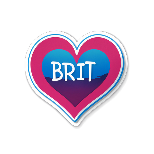 Britt Dekker Liefde Sticker