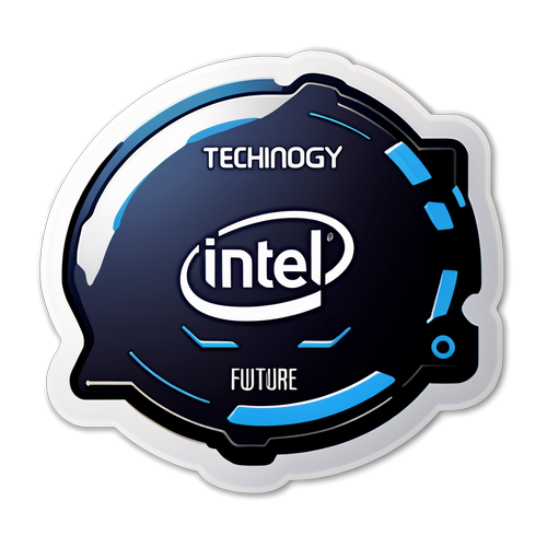 Revoluția Tehnologică Vine Acum: Stickerul Intel cu Design Futurist Care Îți Va Schimba Viziunea Asupra Viitorului!