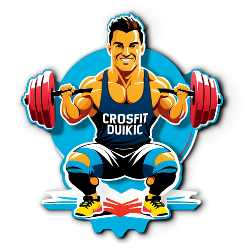 Kraften bakom Lazar Dukic: Sticker som Motiverar dig till Ditt Bästa i Crossfit!