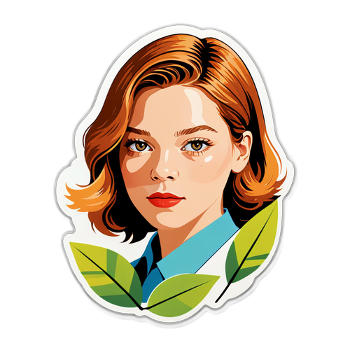 Illustration Minimaliste de Léa Seydoux