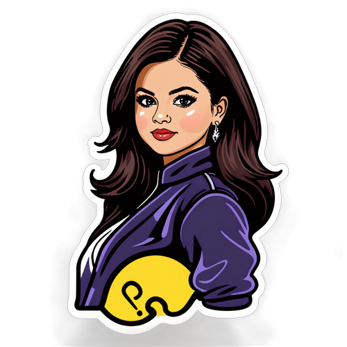 Legesyg Sticker af Selena Gomez