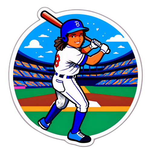 Bo Bichette Home Run Celebration Sticker