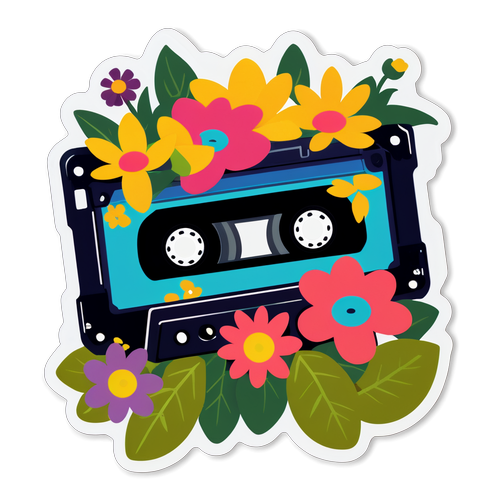 Retro Cassettes & Nature Harmony