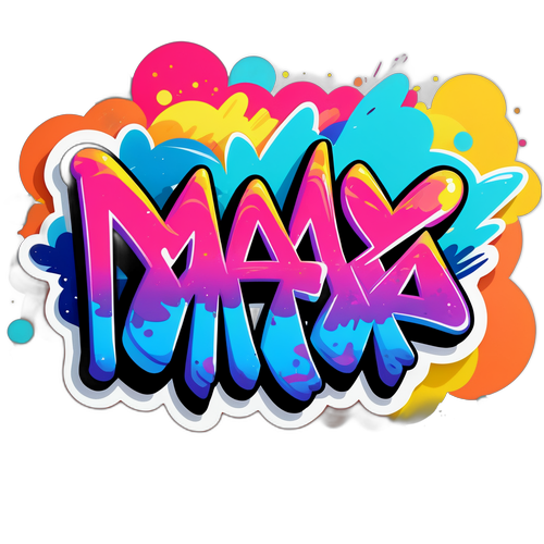 Graffiti z imieniem 'Max'