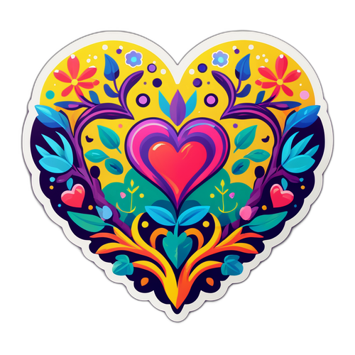 Символічне зображення Синельникового у формі серця