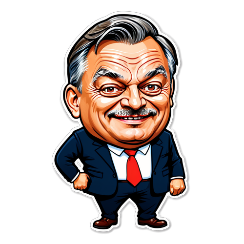 Viktor Orbán Karikatúra