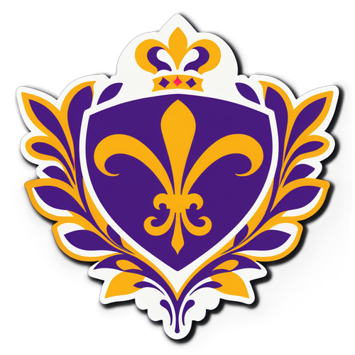 Sticker Unik: Rayakan Emblem Fiorentina dengan Motif Floralisme yang Memikat!