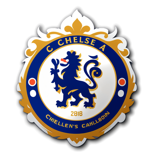 Chelsea embléma matricák