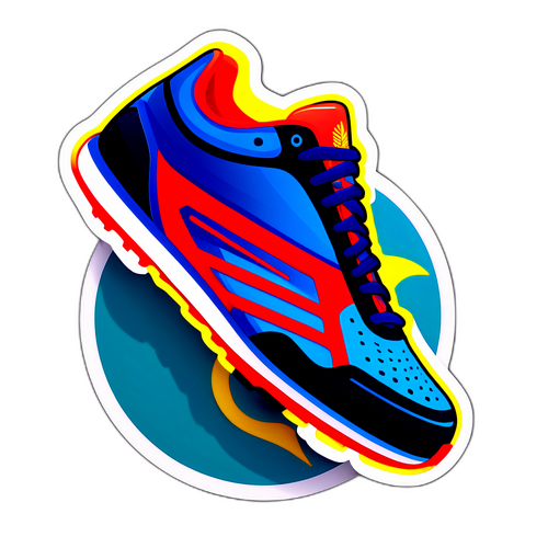 UEFA Şampiyonlar Ligi Temalı Spor Ayakkabı