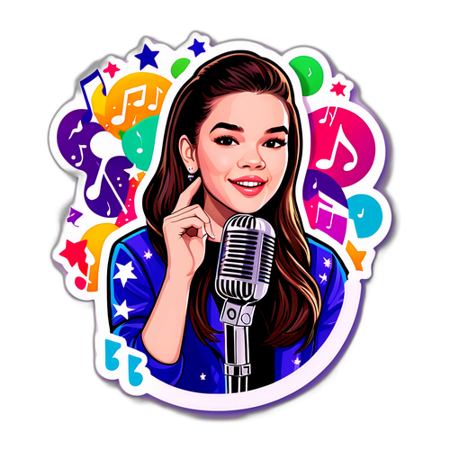Hailee Steinfeld Musical Sticker