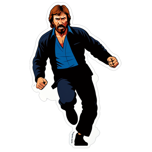 Chuck Norris sticker