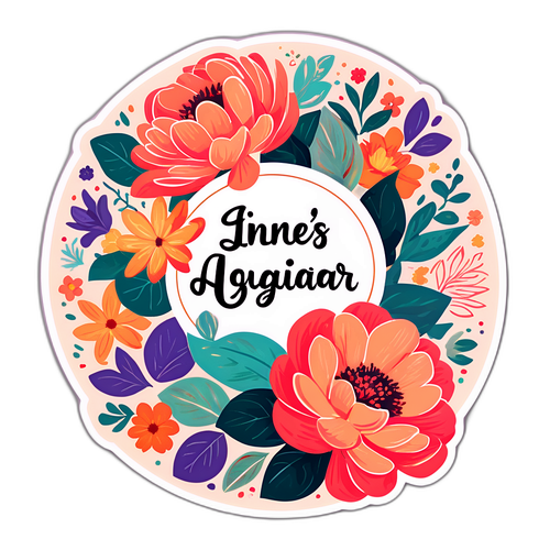 Ines Aguiar Sticker